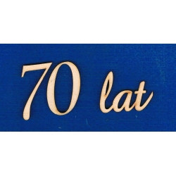 SKLEJKA #3mm  70lat  wys; 4cm